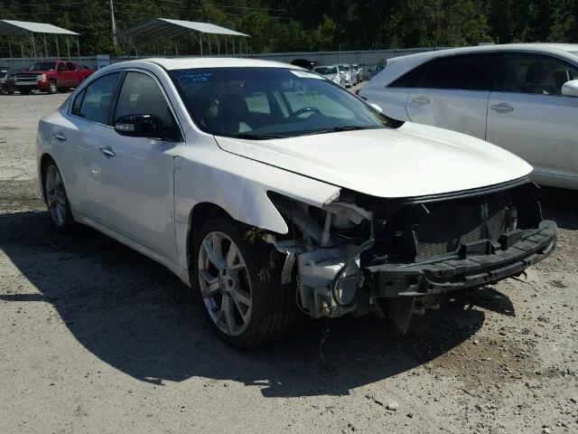 1N4AA5APXCC861902 - 2012 NISSAN MAXIMA WHITE photo 1