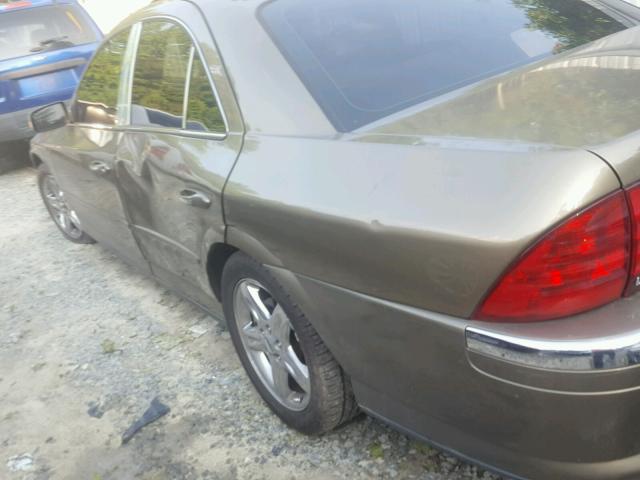 1LNHM87A62Y705924 - 2002 LINCOLN LS Yaşıl foto 9