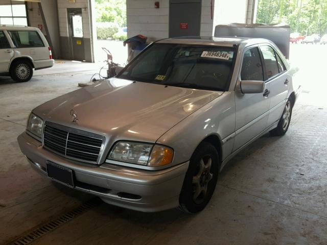 WDBHA29GXYA846667 - 2000 MERCEDES-BENZ C 280 SILVER photo 2