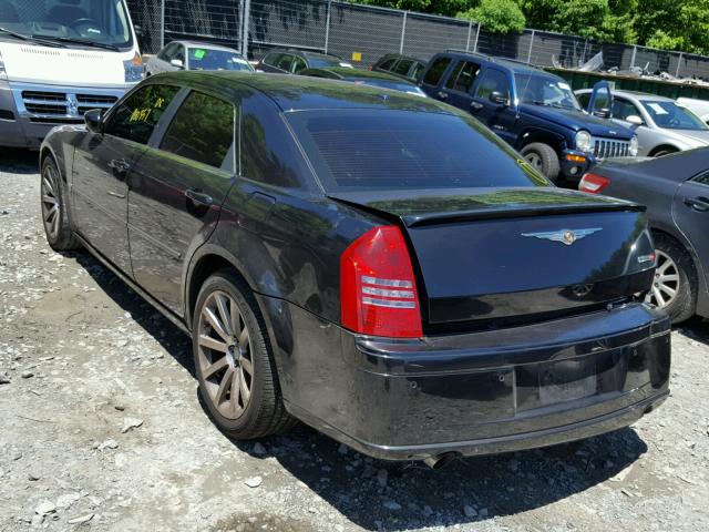 2C3LA73W67H861955 - 2007 CHRYSLER 300C SRT-8 BLACK photo 3