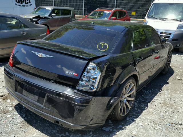 2C3LA73W67H861955 - 2007 CHRYSLER 300C SRT-8 BLACK photo 4