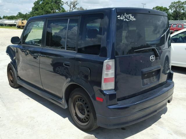 JTLKT324340158263 - 2004 TOYOTA SCION XB ლურჯი ფოტო 3