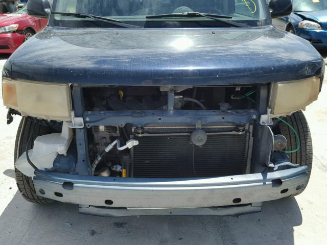 JTLKT324340158263 - 2004 TOYOTA SCION XB ლურჯი ფოტო 9