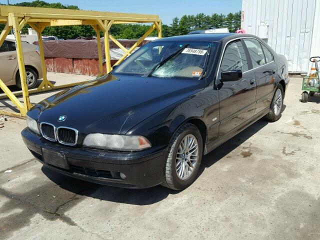 WBADT63412CH89819 - 2002 BMW 530 I AUTO BLACK photo 2