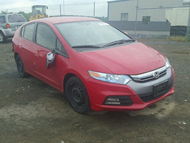 JHMZE2H36DS002721 - 2013 HONDA INSIGHT RED photo 1