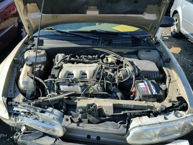 1G3NF52E23C161768 - 2003 OLDSMOBILE ALERO GLS GOLD photo 7