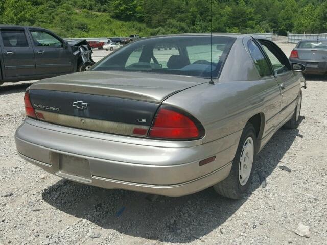 2G1WW12M7W9329364 - 1998 CHEVROLET MONTE CARL 灰色 照片 4