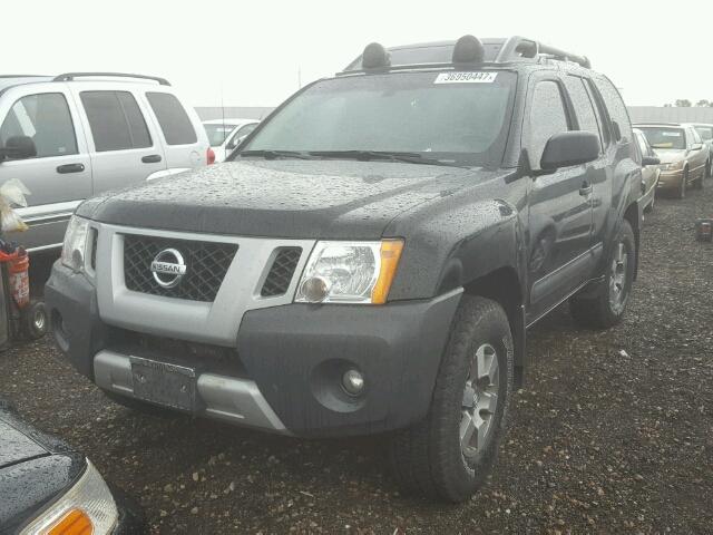 5N1AN0NW3DN816871 - 2013 NISSAN XTERRA BLACK photo 2