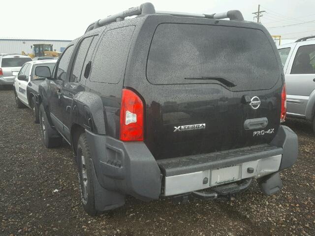 5N1AN0NW3DN816871 - 2013 NISSAN XTERRA BLACK photo 3