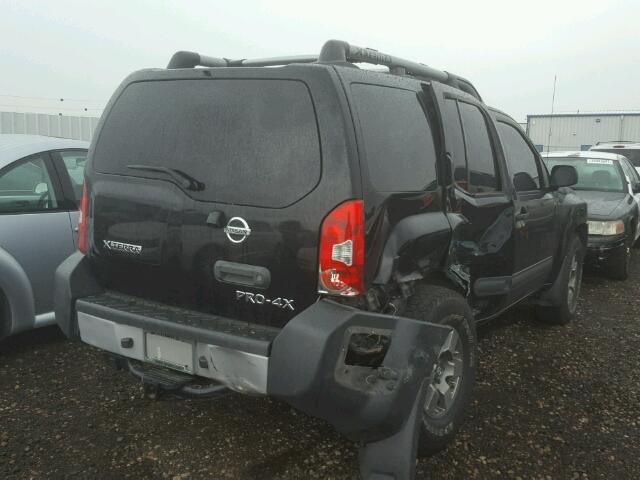 5N1AN0NW3DN816871 - 2013 NISSAN XTERRA BLACK photo 4