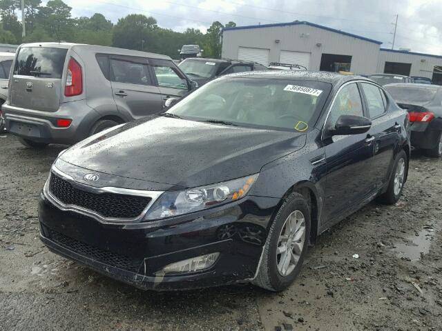 5XXGM4A78DG154756 - 2013 KIA OPTIMA LX BLACK photo 2