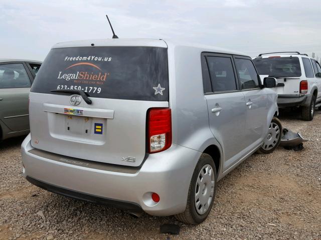 JTLZE4FE2FJ073400 - 2015 TOYOTA SCION XB Silber Foto 4