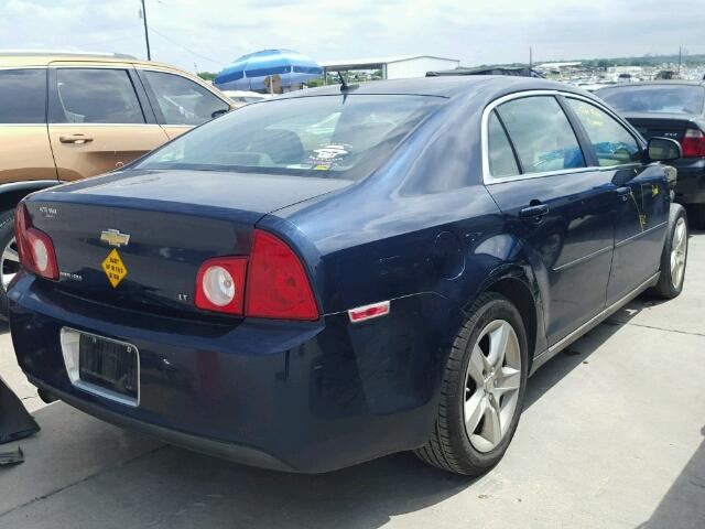 1G1ZH57BX94164181 - 2009 CHEVROLET MALIBU 1LT BLUE photo 4