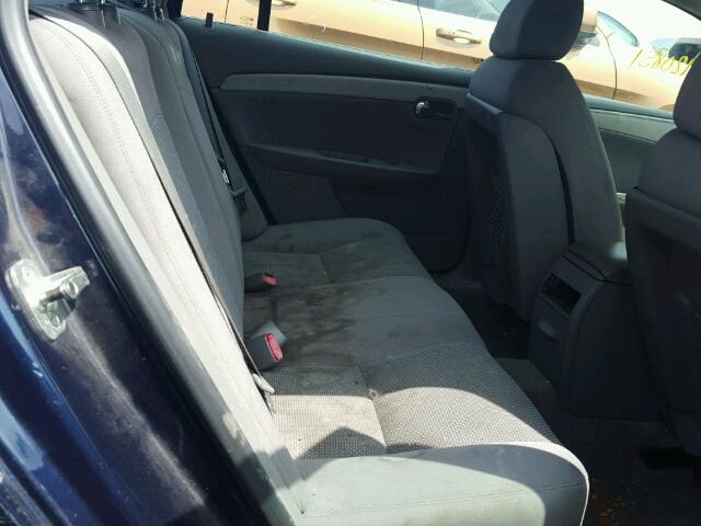 1G1ZH57BX94164181 - 2009 CHEVROLET MALIBU 1LT BLUE photo 6