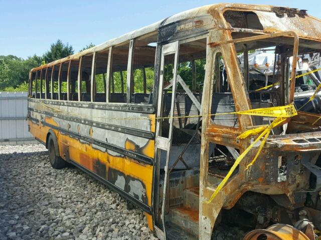 4UZABRDJ89CZ74158 - 2009 FREIGHTLINER CHASSIS B2 黄色 照片 10