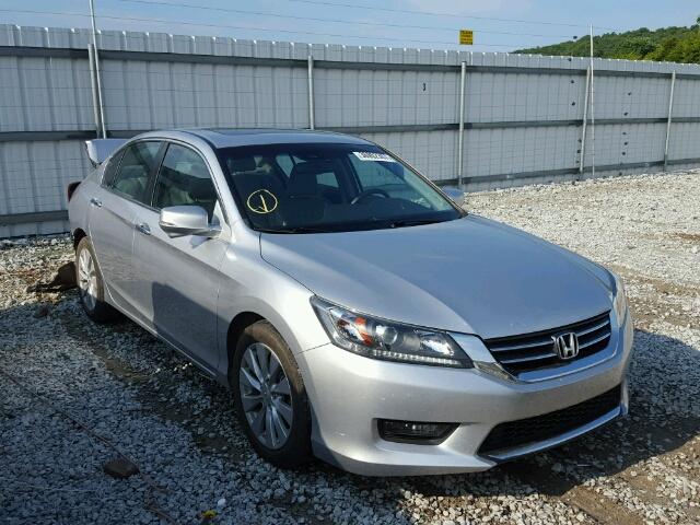 1HGCR2F8XEA056834 - 2014 HONDA ACCORD EXL SILVER photo 1