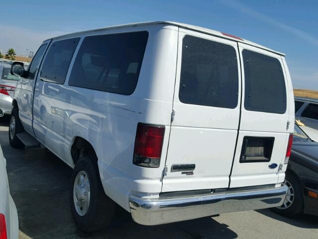 1FBNE31L27DA40086 - 2007 FORD ECONOLINE WHITE photo 3