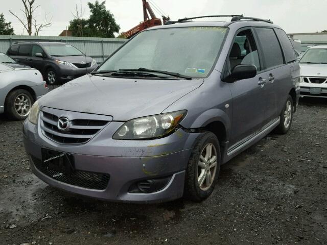 JM3LW28JX50537686 - 2005 MAZDA MPV WAGON SILVER photo 2