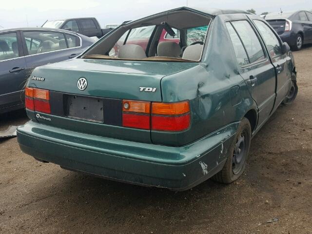 3VWRF81H7VM090550 - 1997 VOLKSWAGEN JETTA TDI GREEN photo 4