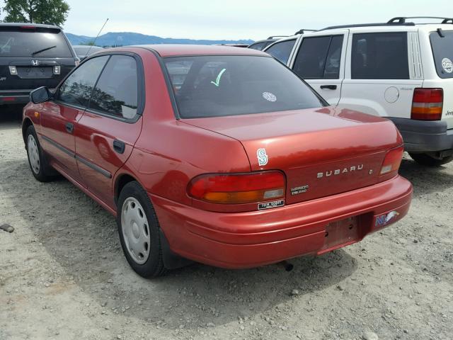 JF1GC4359YH505493 - 2000 SUBARU IMPREZA L RED photo 3