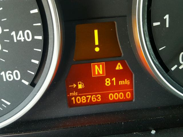 5UXZV4C51BL412466 - 2011 BMW X5 XDRIVE3 GRAY photo 8