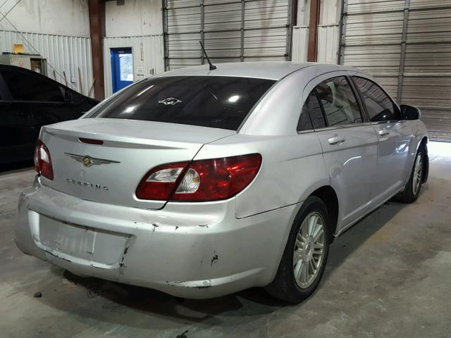 1C3LC46K77N656055 - 2007 CHRYSLER SEBRING SILVER photo 4