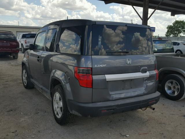 5J6YH1H3XBL000132 - 2011 HONDA ELEMENT LX GRAY photo 3