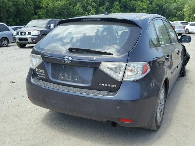 JF1GH6B61BH815393 - 2011 SUBARU IMPREZA 2. GRAY photo 4