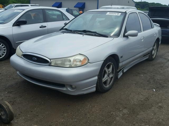 1FAFP68G7YK135735 - 2000 FORD CONTOUR SV SILVER photo 2