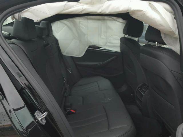 WBAJA7C5XJWA71044 - 2018 BMW 530 XI أسود صورة 6