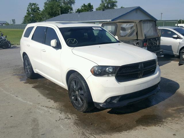 1D4SE6GT4BC725358 - 2011 DODGE DURANGO R/ WHITE photo 1