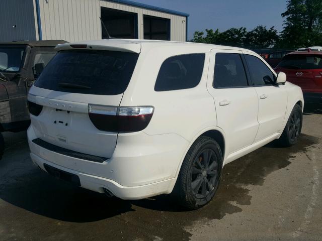 1D4SE6GT4BC725358 - 2011 DODGE DURANGO R/ WHITE photo 4