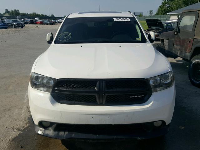 1D4SE6GT4BC725358 - 2011 DODGE DURANGO R/ WHITE photo 9