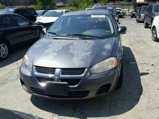 1B3EL46X74N211344 - 2004 DODGE STRATUS SX GRAY photo 9