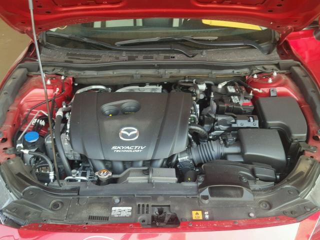 JM1BM1M3XF1225858 - 2015 MAZDA 3 GRAND TO RED photo 7