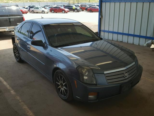 1G6DM56T550171390 - 2005 CADILLAC CTS BLUE photo 1