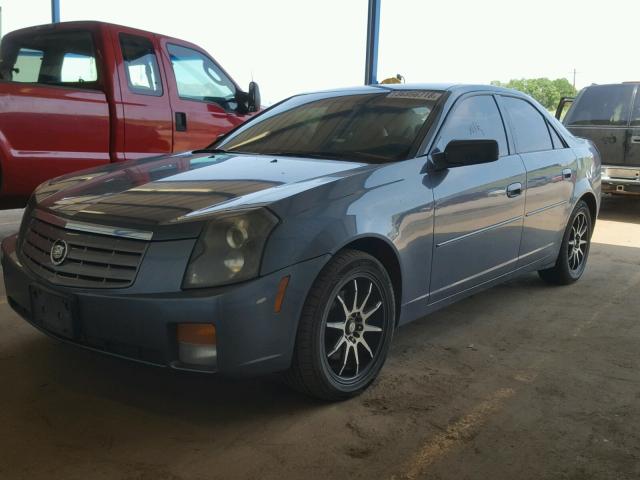 1G6DM56T550171390 - 2005 CADILLAC CTS BLUE photo 2