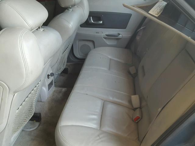 1G6DM56T550171390 - 2005 CADILLAC CTS BLUE photo 6