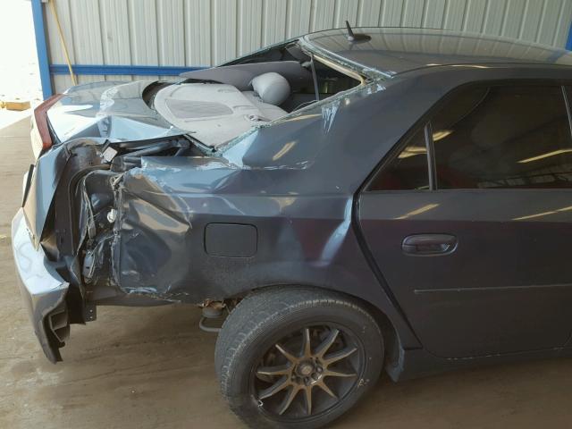 1G6DM56T550171390 - 2005 CADILLAC CTS BLUE photo 9