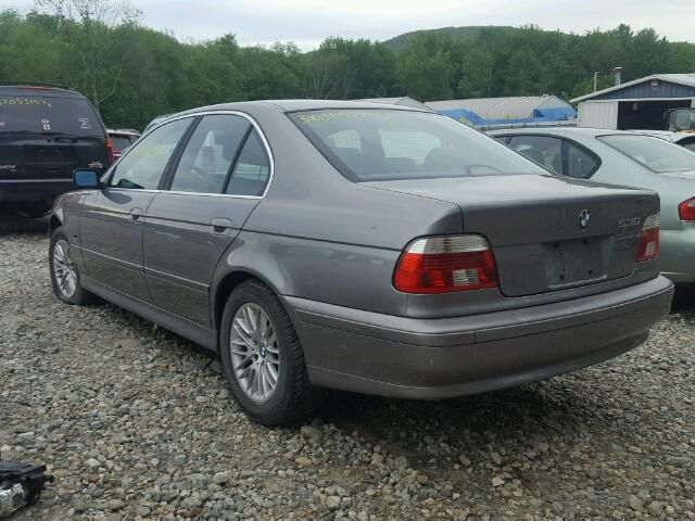 WBADT63402CH99029 - 2002 BMW 530 I AUTO GRAY photo 3