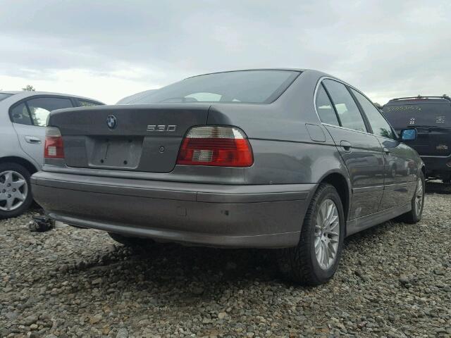 WBADT63402CH99029 - 2002 BMW 530 I AUTO GRAY photo 4