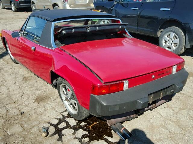 4762903604 - 1976 PORSCHE 914 RED photo 3