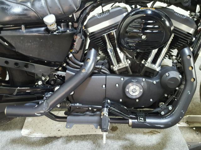 1HD4LE210HC415386 - 2017 HARLEY-DAVIDSON XL883 IRON BLACK photo 11