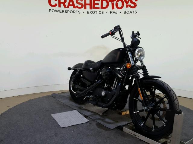 1HD4LE210HC415386 - 2017 HARLEY-DAVIDSON XL883 IRON BLACK photo 2