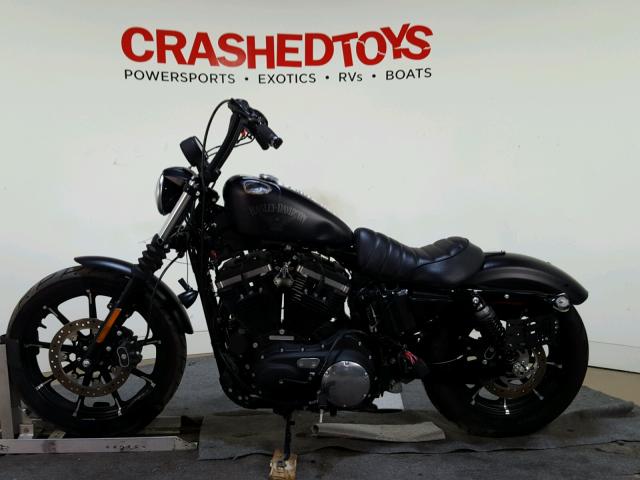 1HD4LE210HC415386 - 2017 HARLEY-DAVIDSON XL883 IRON BLACK photo 5