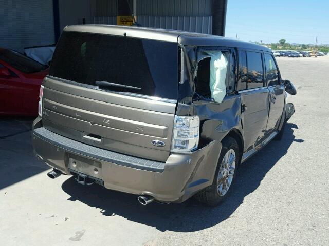 2FMGK5C86DBD18227 - 2013 FORD FLEX SEL GOLD photo 4