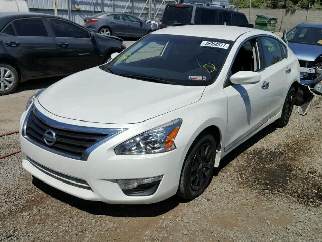 1N4AL3AP0FC425420 - 2015 NISSAN ALTIMA 2.5 WHITE photo 2