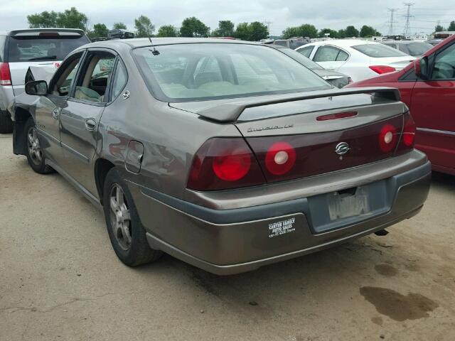 2G1WH52K639271601 - 2003 CHEVROLET IMPALA LS TAN photo 3