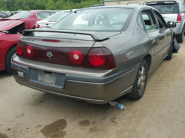 2G1WH52K639271601 - 2003 CHEVROLET IMPALA LS TAN photo 4