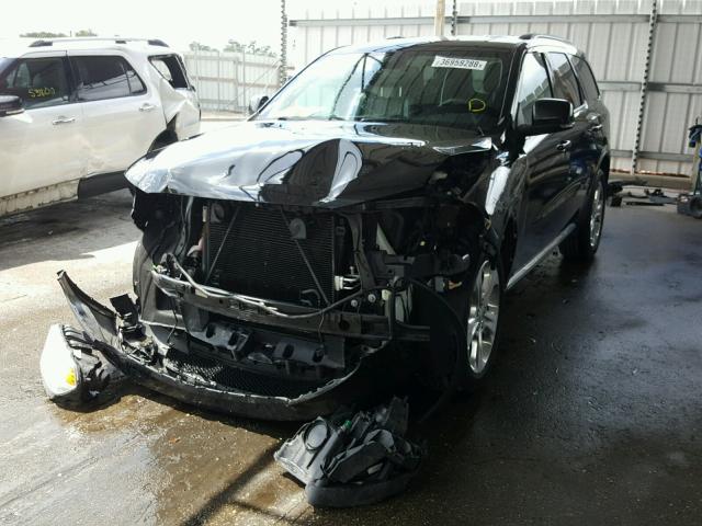 1C4RDHDG7EC344920 - 2014 DODGE DURANGO LI BLACK photo 2